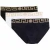 Versace Pack of three Medusa Greca briefs 2 Versace pack of three Medusa Greca briefs