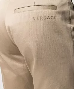 Versace Barocco-hem chinos