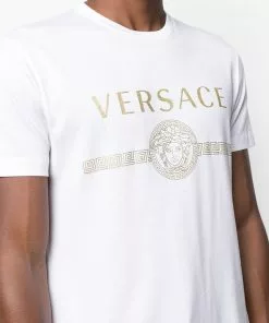 Versace Printed logo T shirt 11 Versace printed logo T-shirt