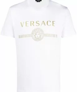 Versace printed logo T-shirt