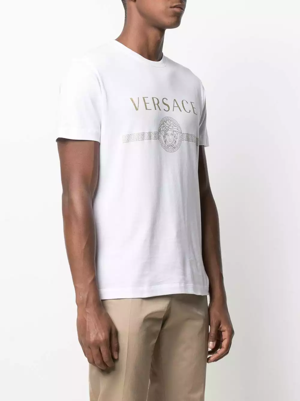 Versace Printed logo T shirt 5 Versace printed logo T-shirt