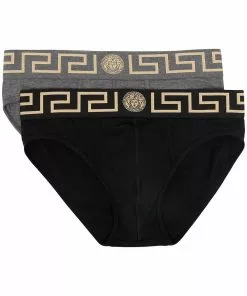 Versace set of two Medusa-head motif briefs