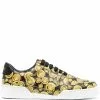 Versace Ilus Medusa Amplified print leather sneakers 1 Versace Ilus Medusa Amplified-print leather sneakers