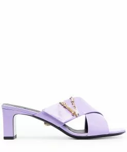 Versace Virtus mule sandals