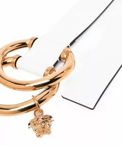Versace Medusa-detail buckle belt
