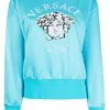 Versace embroidered Medusa crew neck sweatshirt
