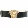 Versace Medusa-buckle leather belt