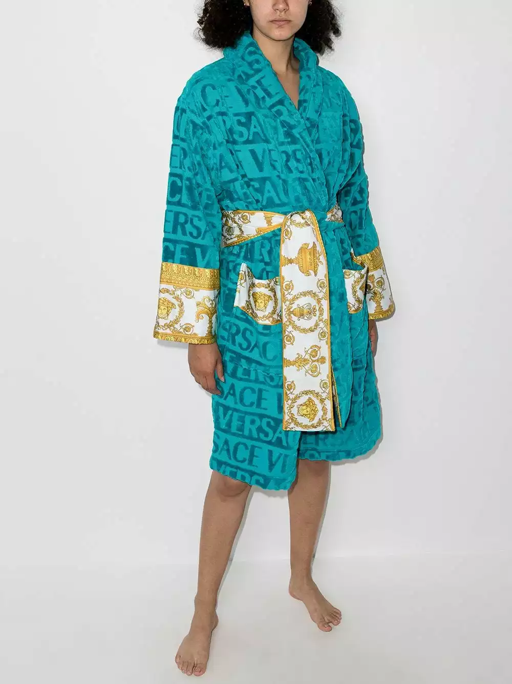 Versace I Love Baroque belted bathrobe 7 Versace I Love Baroque belted bathrobe