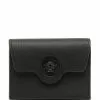 Versace logo-print partitioned-compartment purse