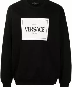 Versace logo-print sweatshirt