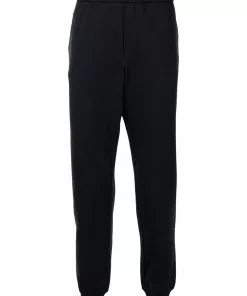 Versace logo patch track pants