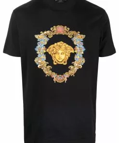Versace Trésor Medusa embroidered T-shirt