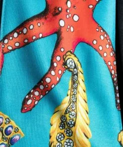 Versace Trésor De La Mer stripe track pants