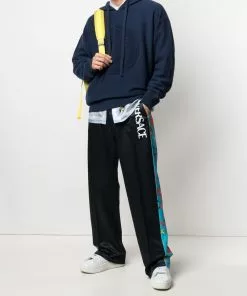 Versace Trésor De La Mer stripe track pants