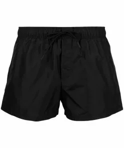 Versace logo-print swim shorts