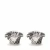 Versace crystal-embellished Medusa cufflinks