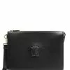 Versace Medusa motif clutch bag