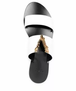 Versace Virtus flat sandals 9 Versace Virtus flat sandals