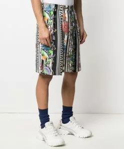 Versace Trésor de la Mer printed shorts