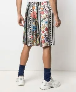 Versace Trésor de la Mer printed shorts