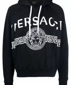 Versace Medusa logo hoodie
