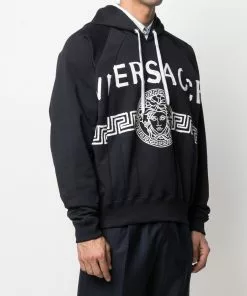 Versace Medusa logo hoodie