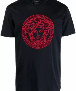 Versace Medusa-head motif short-sleeve T-shirt