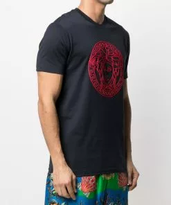 Versace Medusa-head motif short-sleeve T-shirt