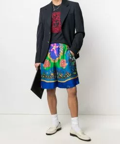 Versace Medusa-head motif short-sleeve T-shirt