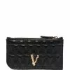 Versace Virtus quilted cardholder