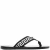 Versace Greca-motif thong-strap flip-flops