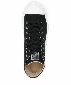 Versace Logo patch high top sneakers 9 Versace logo patch high-top sneakers
