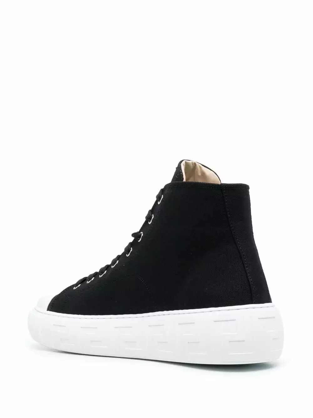 Versace Logo patch high top sneakers 5 Versace logo patch high-top sneakers