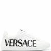 Versace Greca logo-print low-top sneakers