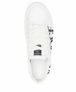 Versace Greca logo-print low-top sneakers