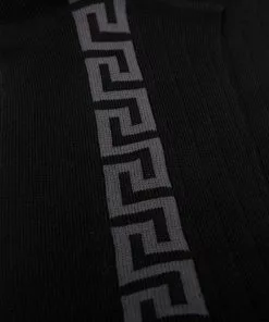Versace Greca-pattern socks