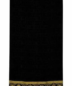 Versace Barocco-print towel set