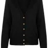 Versace Button front cardigan 1 Versace button-front cardigan