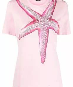 Versace starfish print T-shirt