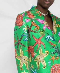 Versace Trésor de la Mer print blazer 10 Versace Trésor de la Mer print blazer
