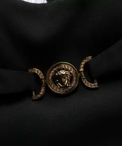 Versace Medusa flared mini dress