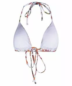 Versace Trésor de la Mer-print bikini top