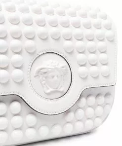 Versace Medusa head studded shoulder bag 10 Versace Medusa head studded shoulder bag