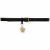 Versace Medusa plaque leather belt 1 Versace Medusa-plaque leather belt