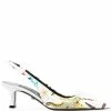 Versace 60mm starfish-print pumps