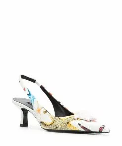 Versace 60mm starfish-print pumps