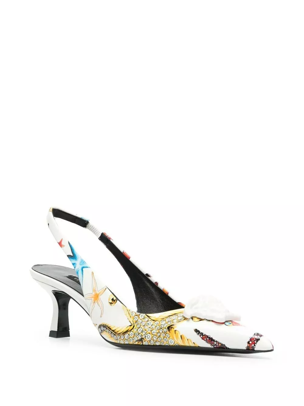 Versace 60mm starfish print pumps 4 Versace 60mm starfish-print pumps