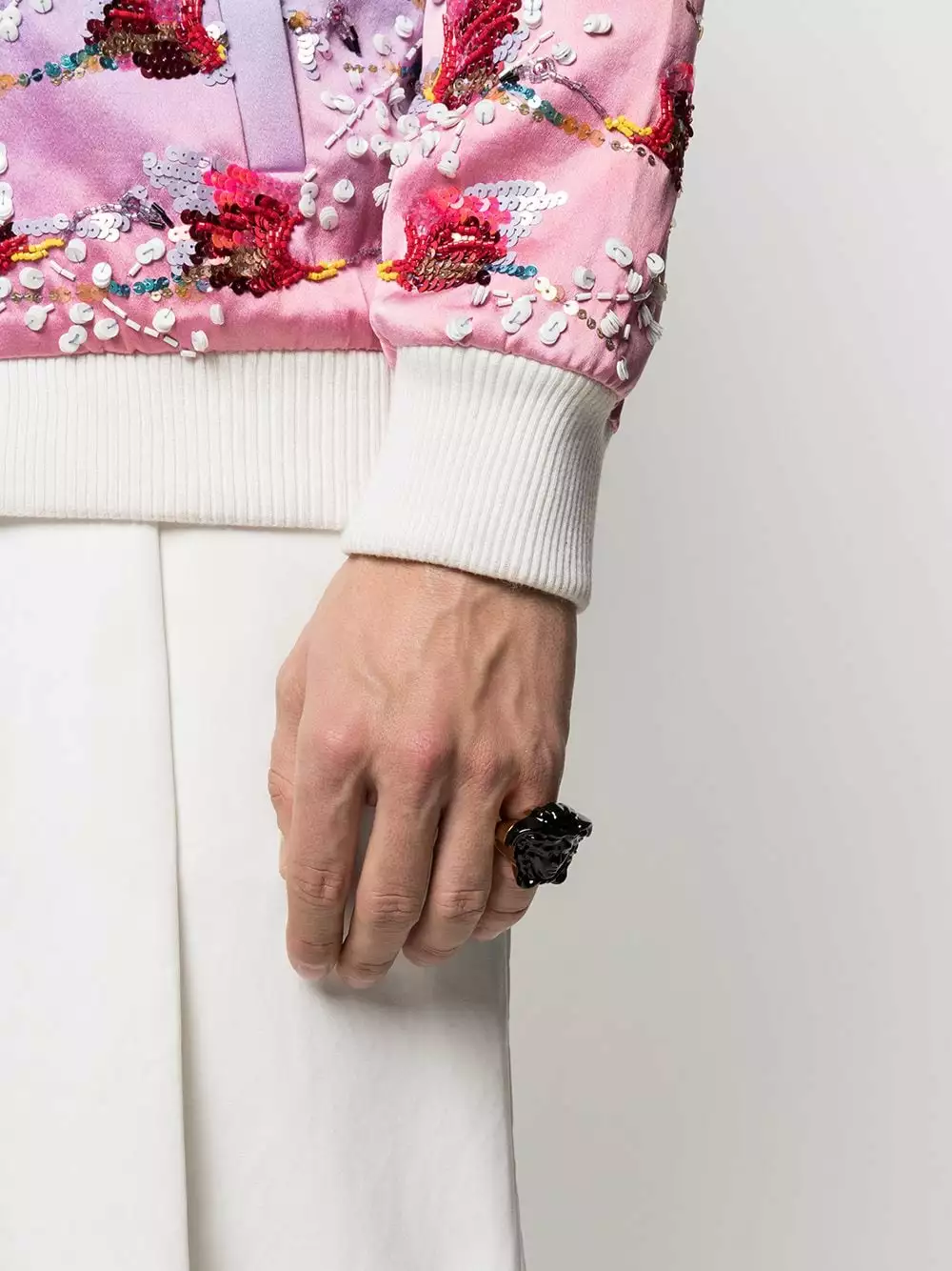 Versace Medusa head ring 4 Versace Medusa head ring