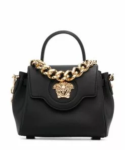 Versace La Medusa top-handle tote