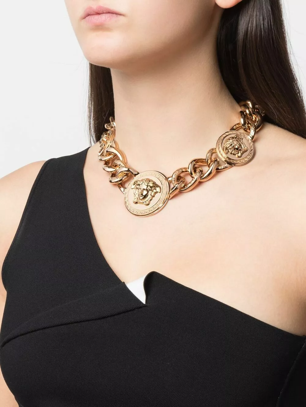 Versace Medusa chain necklace 4 Versace Medusa chain necklace